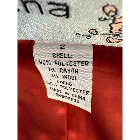 Anthropologie Tabitha Blustery Days Vest Dress Jacket in Rust Size 2 - Picture 7 of 9